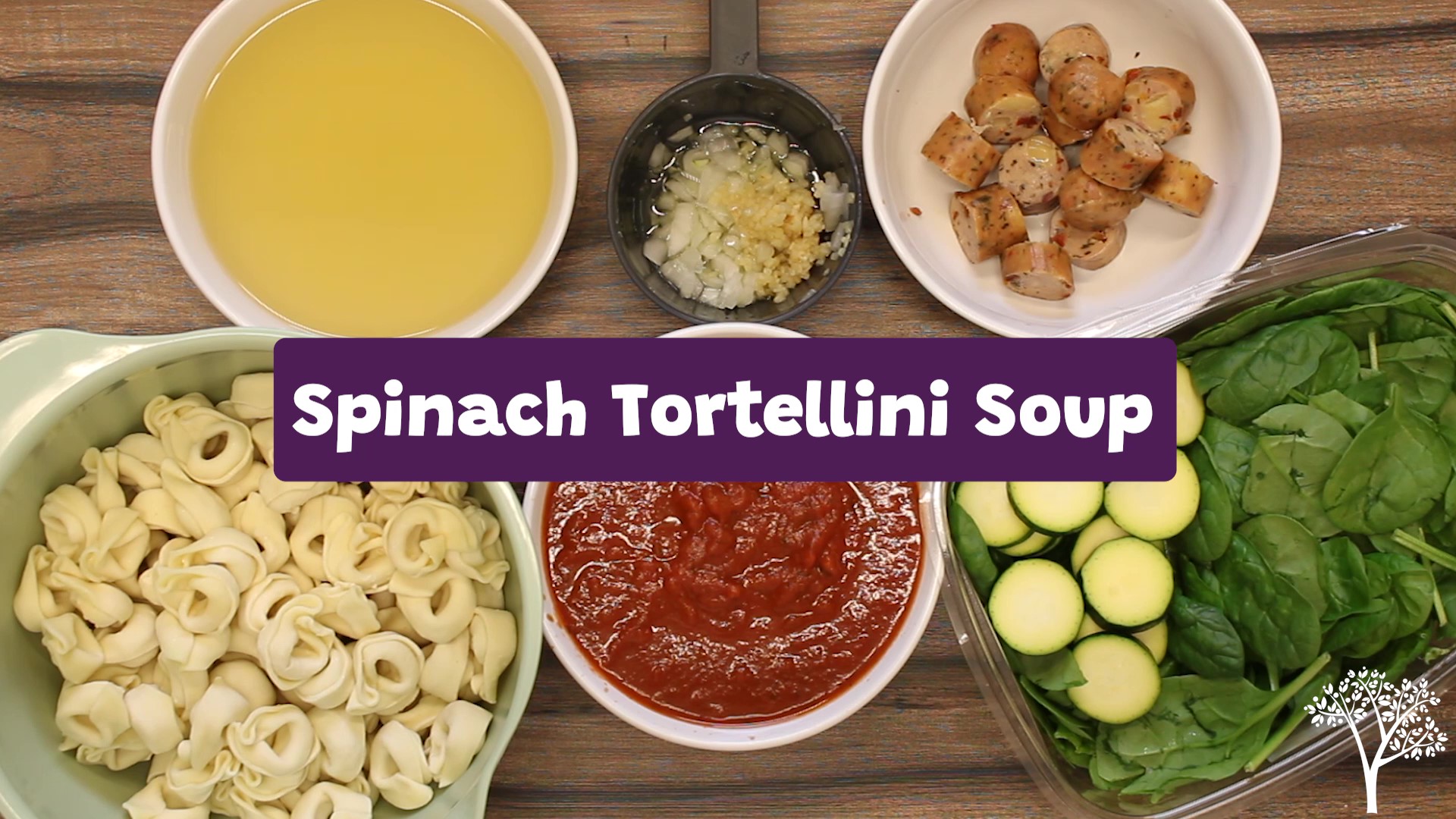 Spinach Tortellini Soup Moment
