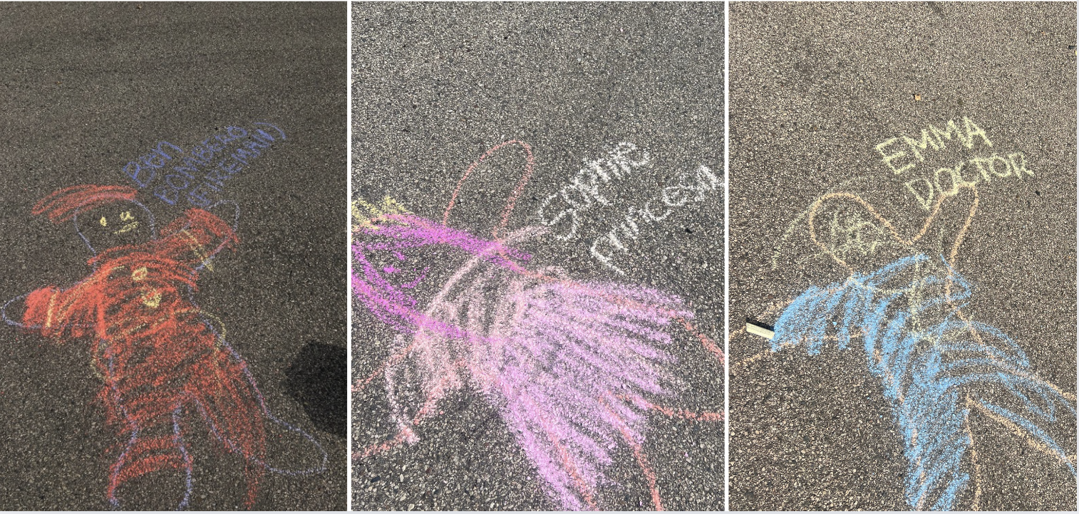 Chalk art for kids