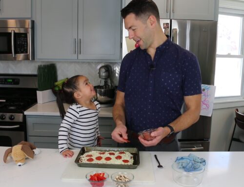 Tasty Tuesday- Homemade Pizza with David & Maya!