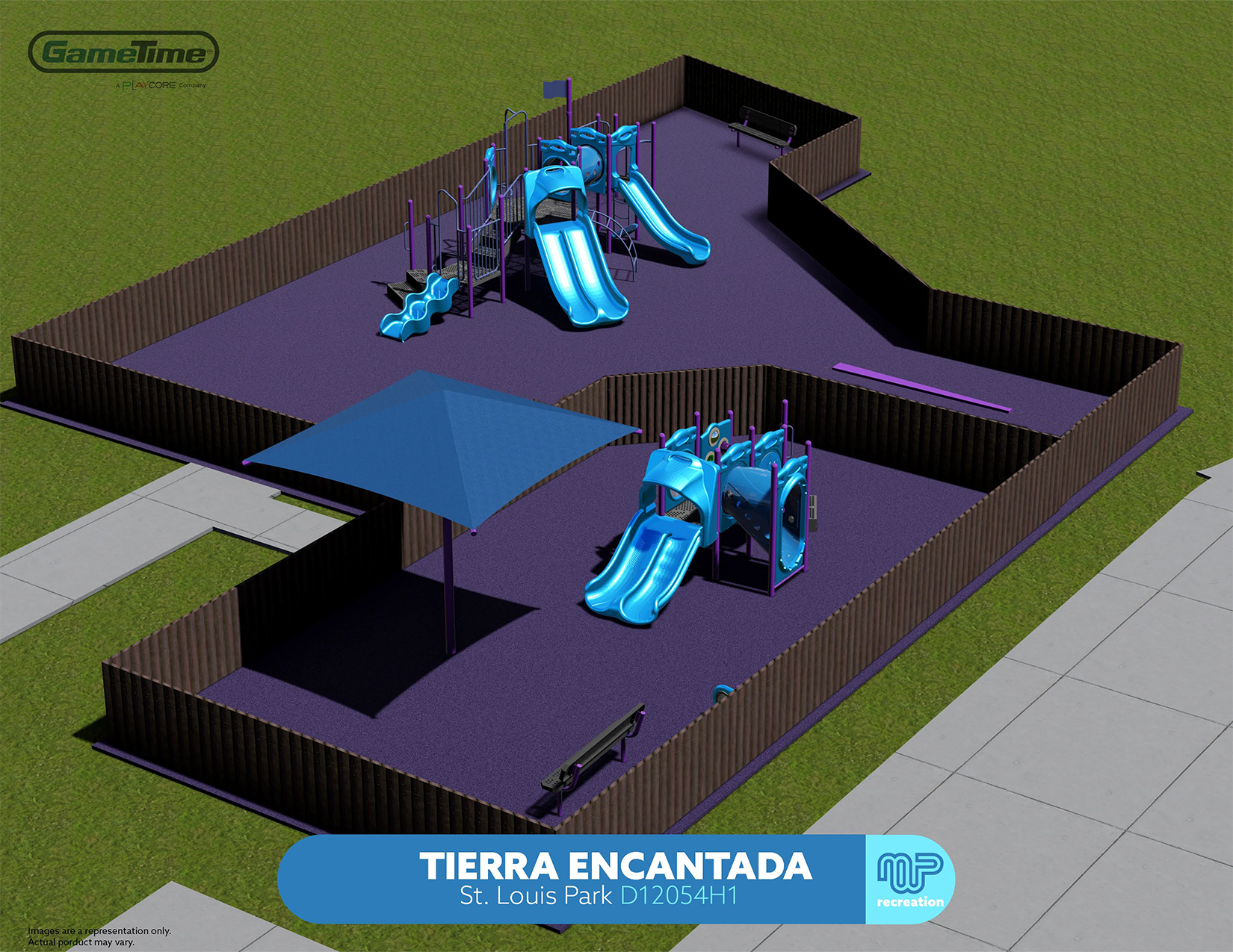 playground rendering