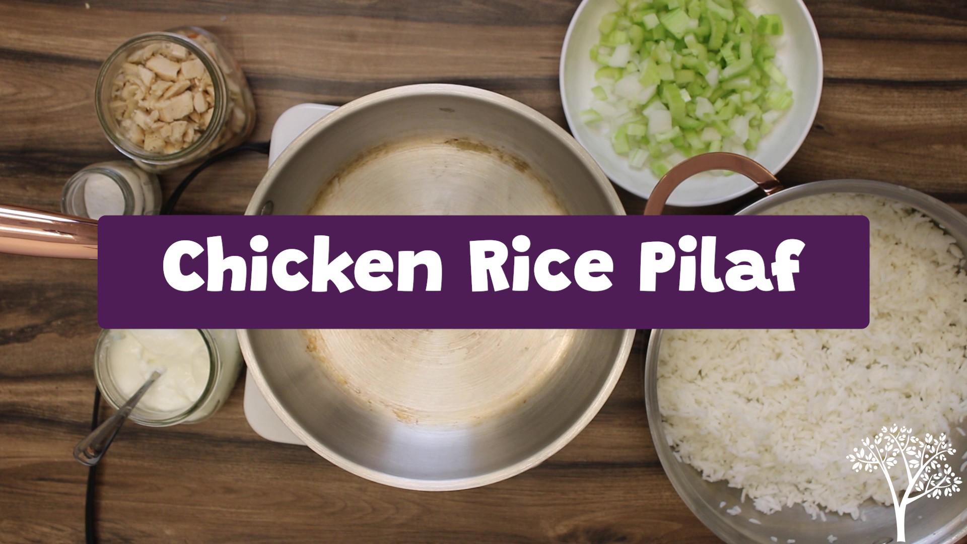 chicken rice pilaf with music Moment