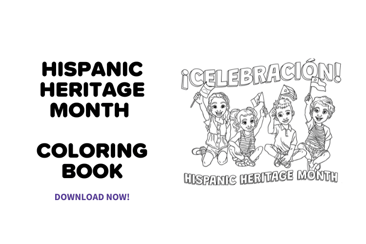 Download this Hispanic Heritage Month Coloring Book