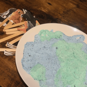 earth-inspired baking soda, crafts to try at home